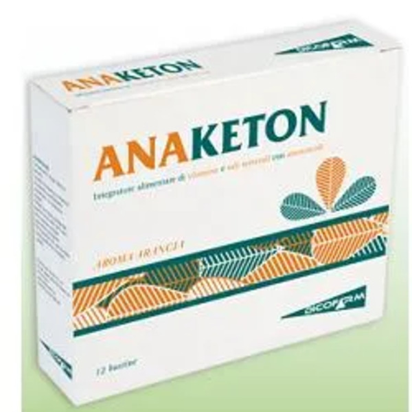 Anaketon Integratore Vitamine E Sali Minerali 12 Bustine 