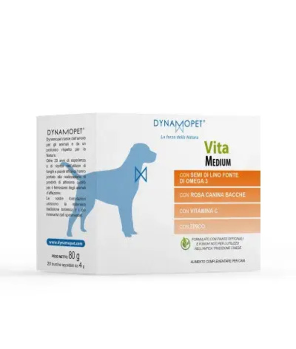  Dynamopet Digea F Medium 20 Bustine 4 Gr Integratore Per Favorire Le Funzioni Depurative Dell?organismo 