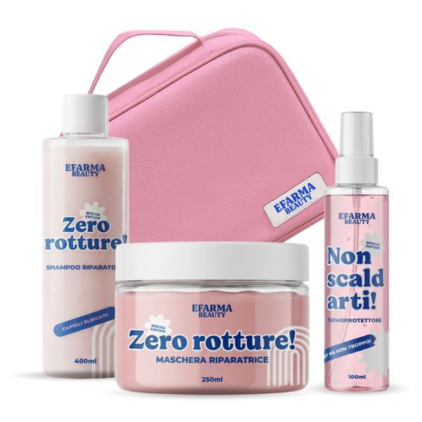  Efarma Beauty Kit Capelli Danneggiati Termoprotettore, Shampoo, Maschera Riparatrice + Beauty Omaggio 