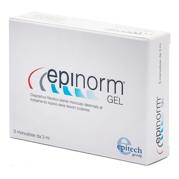  Epinorm Gel Lesioni Cutanee 5 Monodose 3 Ml 