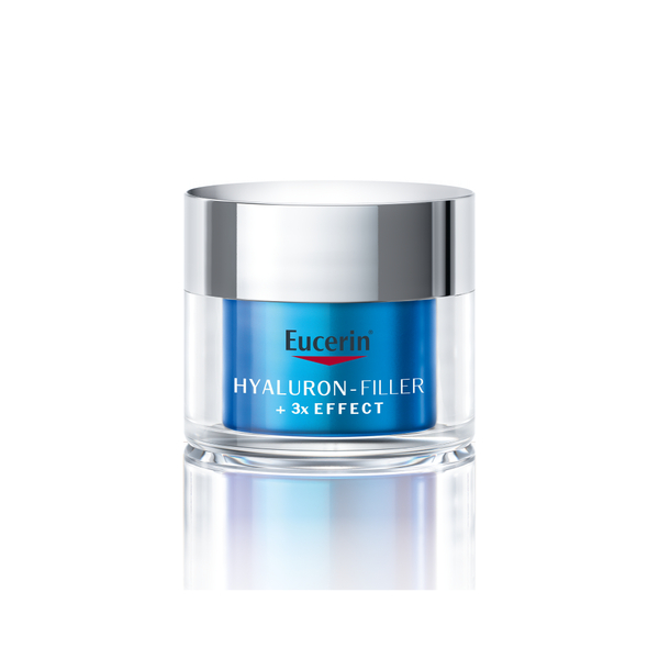  Eucerin Hyaluron-filler + 3x Effect Booster Idratante Crema Viso Notte 50 Ml 