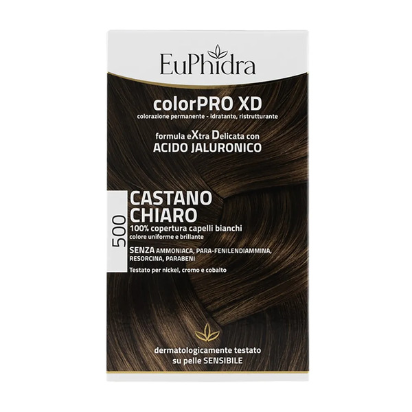  Euphidra Colorpro Xd 500 Castano Chiarotintura Capelli Extra Delicata 