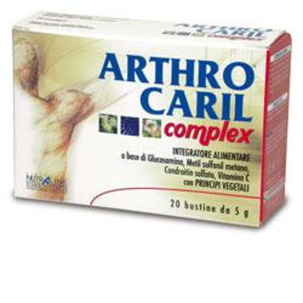  Farmaderbe Arthrocaril Complex Integratore 20 Bustine 5 G 