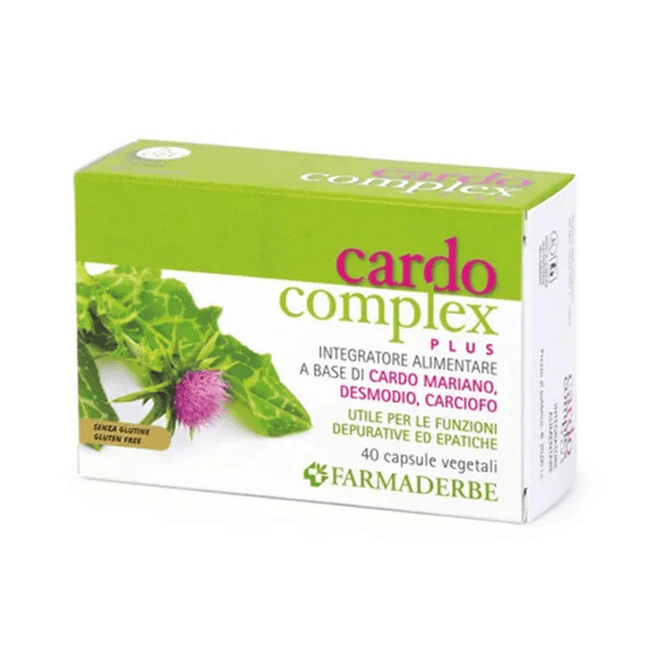  Farmaderbe Cardo Complex Plus Integratore Alimentare Per Benessere 40 Capsule 