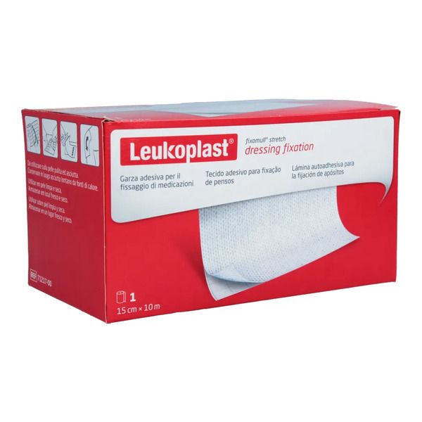  Fixomull Stretch Garza Autoadesiva 15cm X 10m 