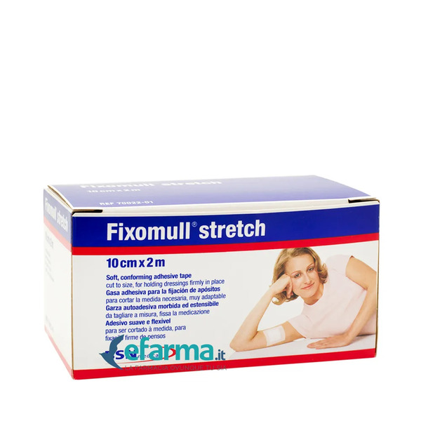 Fixomull Stretch Garza Autoadesiva 10cmx 2m 