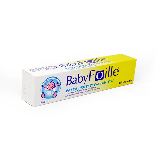  Baby Foille Anti Arrossamenti E Lenitivo Per Il Cambio Pannolino Con Zinco E Olio Di Pesce Tubo Da 145 Gr 
