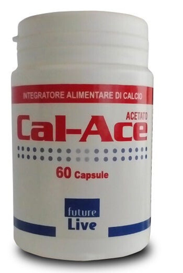  Cal-ace Calcio Acetato Integratore 60 Capsule 