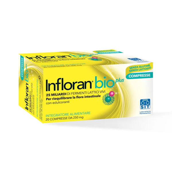  Infloran Bio Plus Integratore 20 Compresse 