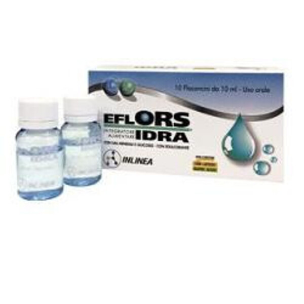  Eflors Idra Integratore Sali Minerali 10 Flaconcini 