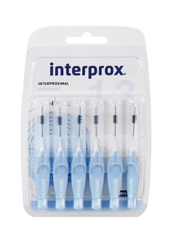  Interprox 4g Nano Scovolino Interdentale Azzurro Phd 0,6 Mm 6 Pezzi  Anti-placca Spazi Molto Stretti 