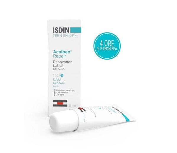  Isdin Acniben Rx Repair Balsamo Labbra 10 Ml 