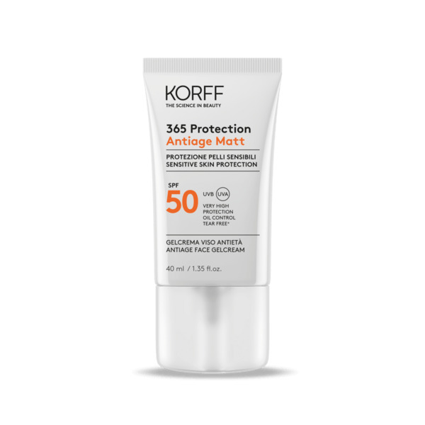  Korff 365 Protection Antiage Matt Spf50+ Pretezione Pelli Sensibili 40 Ml 