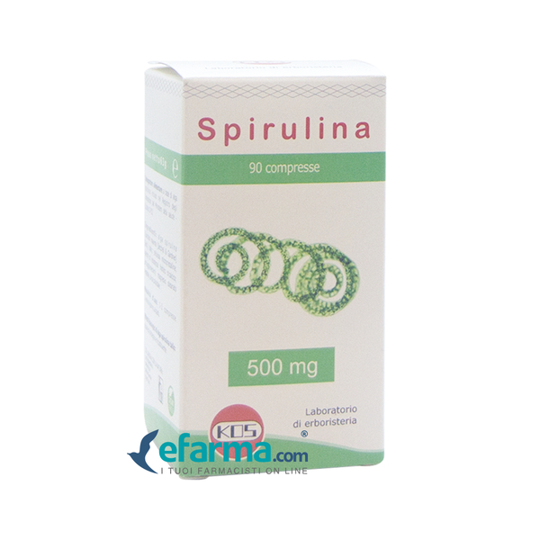  Kos Spirulina Integratore 90 Compresse 