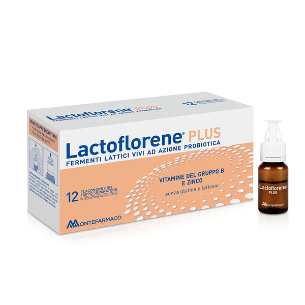  Lactoflorene Plus Integratore Fermenti Lattici Vivi 12 Flaconcini 
