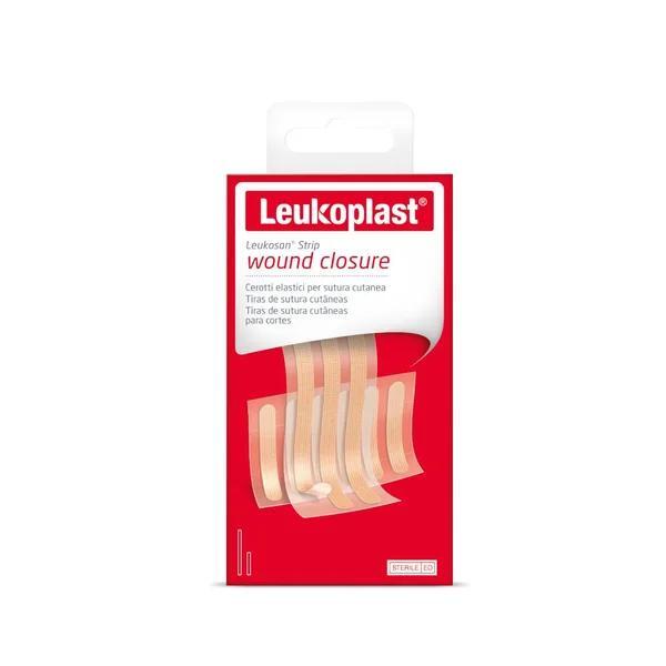 Leukosan Strip Kit 6+3 Cerotti Sutura Atraumatica Per Ferite Con Tessuto Traspirante E Dispositivo Medico Ce 