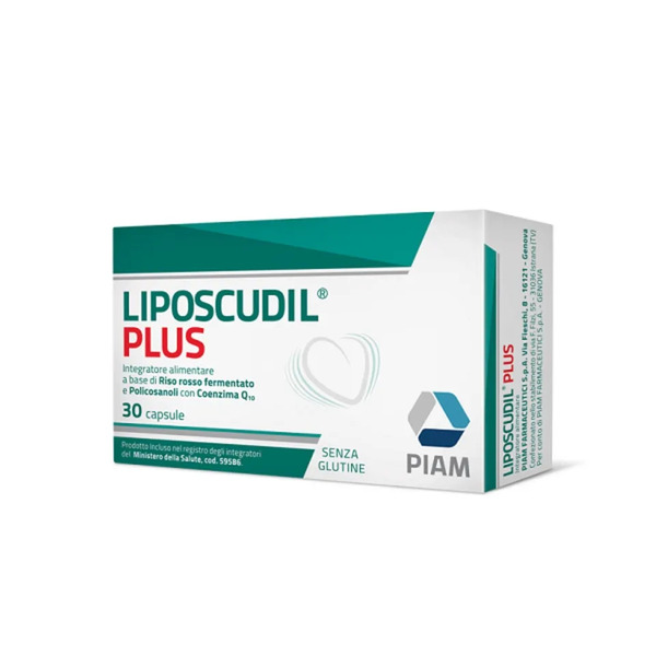  Liposcudil Plus Integratore Contro Colesterolo 30 Capsule 