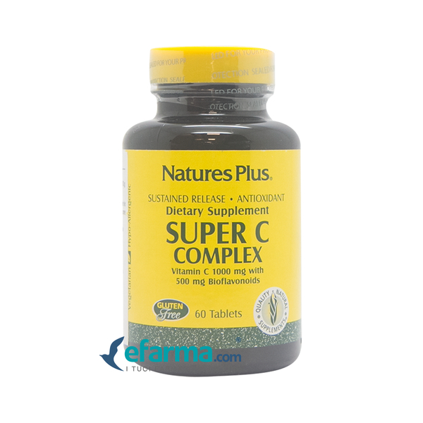  Nature's Plus Super C Complex 60 Tavolette 
