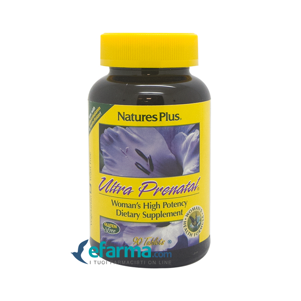  Nature's Plus Ultra Prenatal Integratore Multivitaminico 90 Tavolette 