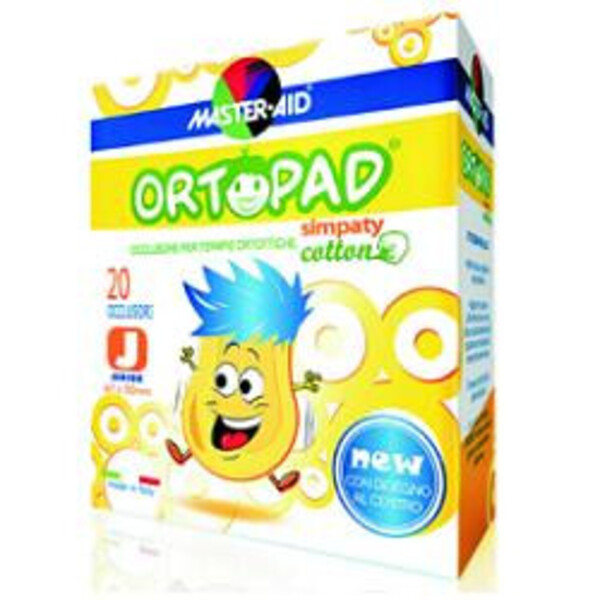  Ortopad Cotton Simpaty Cerotto Occlusore Autoadesivo Fantasia Per Ambliopia E Strabismo Misura M 50 Pezzi 