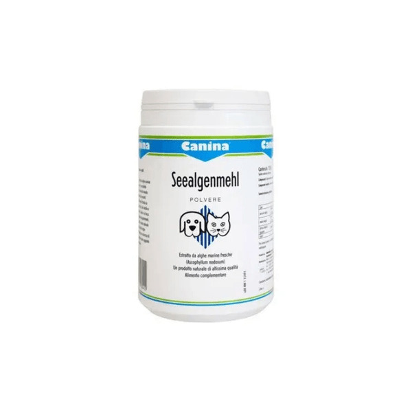 Seealgen Polvere 250 Gr Alimento Completo Per La Pigmentazione Del Pelo Occhi E Cute Di  Cani E Gatti 