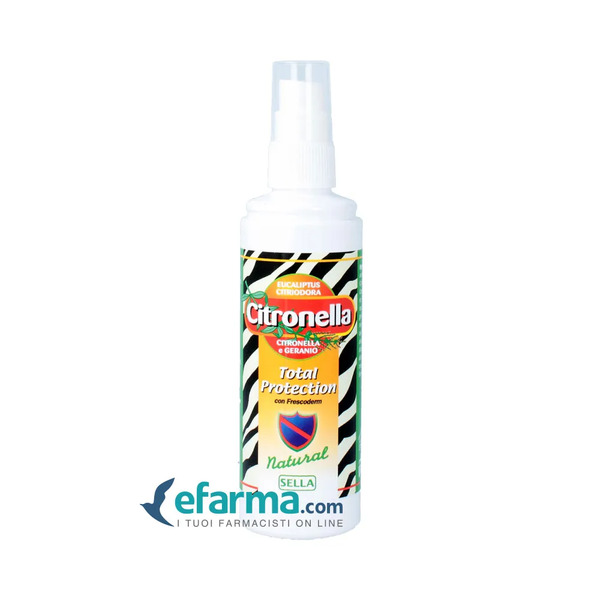 Citronella Total Protection Repellente Per Insetti Senza Alcool 100 Ml 
