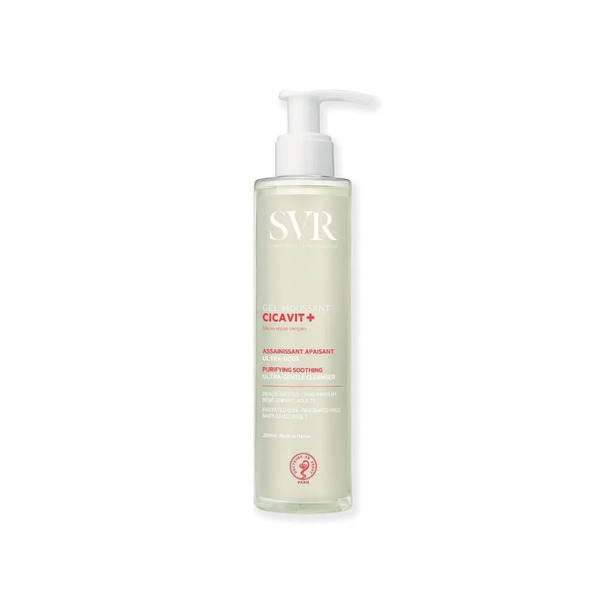  Svr Cicavit+ Gel Moussant Detergente Per Pelle Irritata 200 Ml 