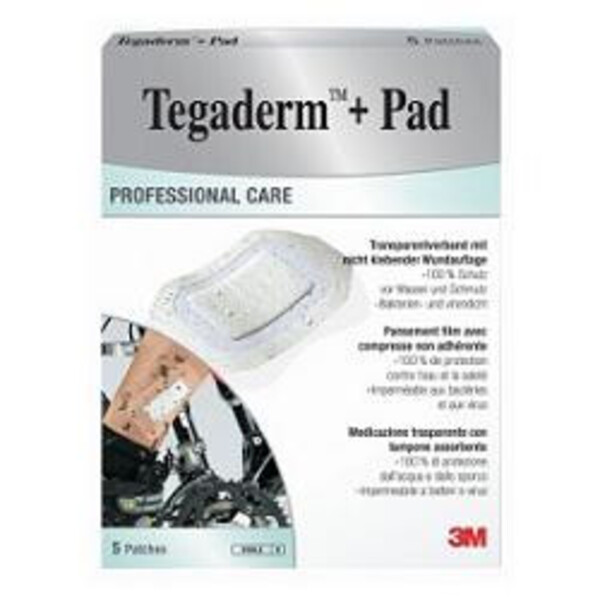  Tegaderm + Pad Cerotto Con Tampone 6x10 Cm 5 Pezzi 