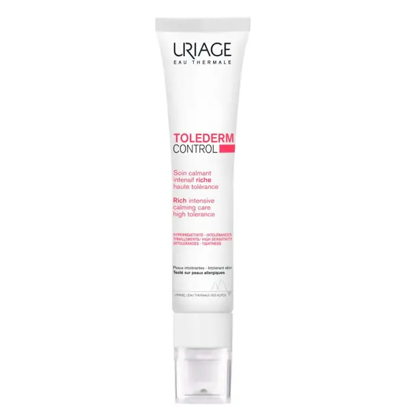  Uriage Tolederm Control Crema Ricca Lenitiva Viso 40 Ml Idratante Per Pelle Intollerante Secca E Allergica 