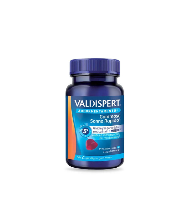  Valdispert Gommose Sonno Rapido Integratore Alimentare Con Melatonina E Vitamina B6 30 Pastiglie Gommose 