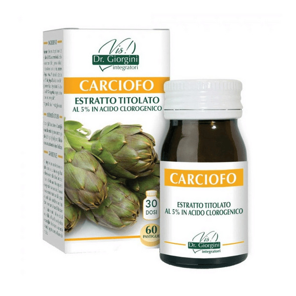  Vis Dr. Giorgini Carciofo Integratore Estratto Titolato Per La Funzione Epatica E Depurativa 60 Pastiglie 