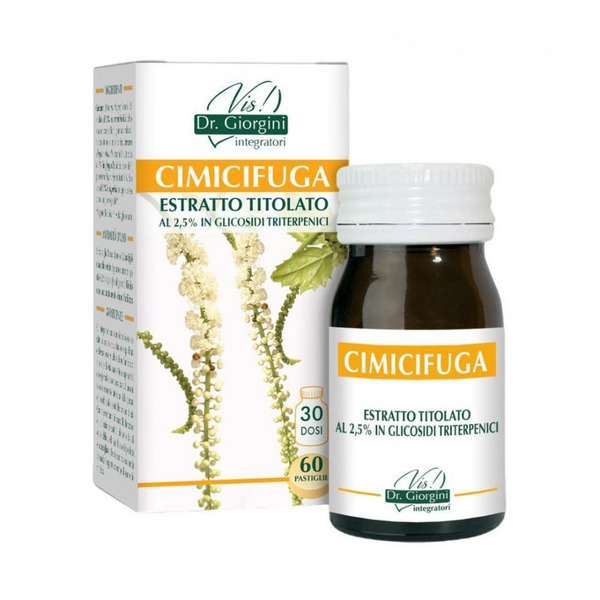  Vis Dr. Giorgini Cimicifuga Integratore Estratto Titolato Per I Disturbi Della Menopausa 60 Pastiglie 