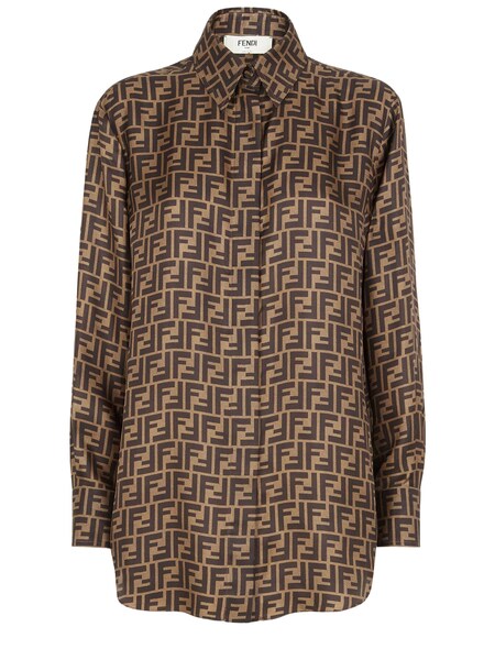  Fendi Silk Shirt ff 