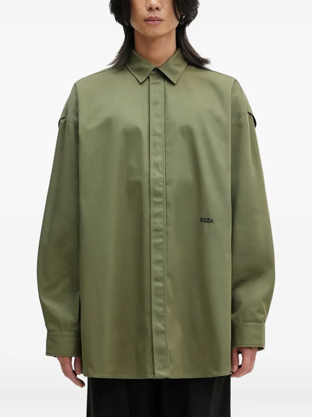  032c Camicia Steaming Optional - Verde 