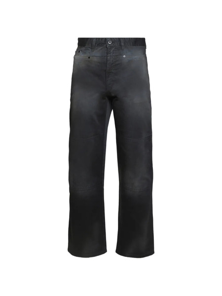  032c Pantaloni Con Inserti - Grigio 