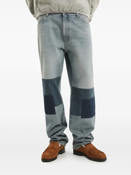  1989 Studio Jeans Con Design Patchwork - Blu 
