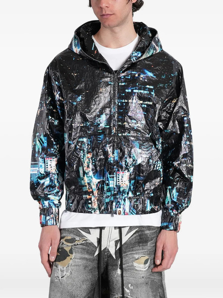  A Bathing Ape® Giacca Con Stampa - Nero 