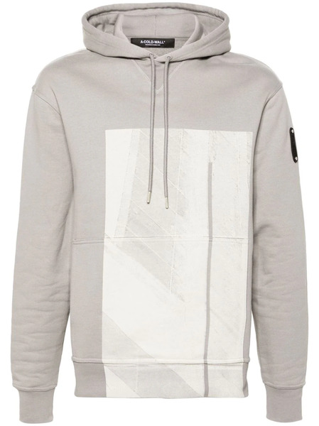  A-cold-wall* Felpa Con Cappuccio Strand - Grigio 