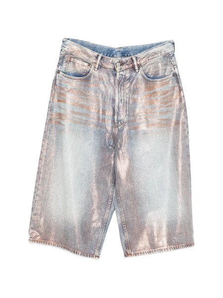 Acne Studios Shorts Con Glitter - Blu 