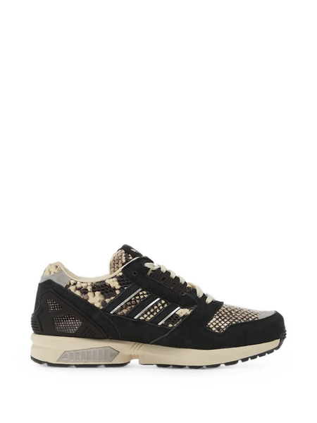  Adidas Zx 8000 Snakeskin-effect Sneakers - Nero 