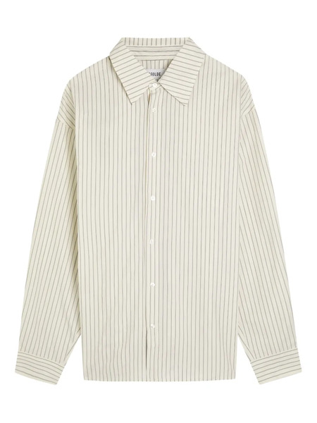  Agolde Camicia A Righe - Toni Neutri 