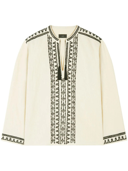  Alanui Camicia Con Nappe - Toni Neutri 