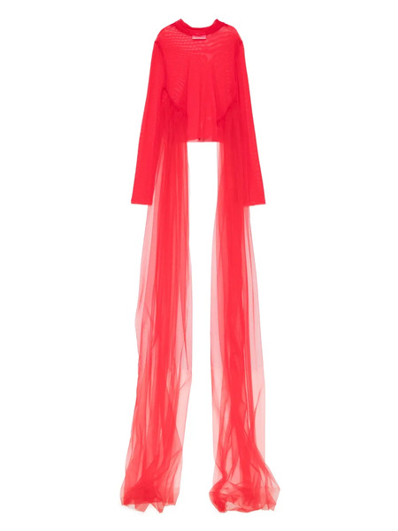  Alchemy Top Semi Trasparente - Red 