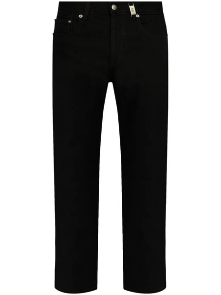  Alexander Mcqueen Jeans Dritti - Nero 