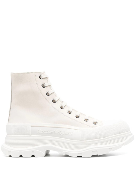  Alexander Mcqueen Stivaletti Tread Slick - Toni Neutri 