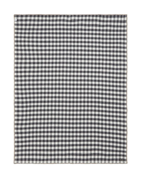  Alonpi Cashmere Coperta Tartan - Grigio 