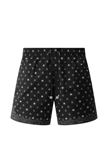  Amiri Costume Da Bagno Ma Paisley - Nero 