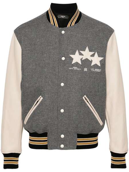  Amiri Giacca Oversize - Grigio 