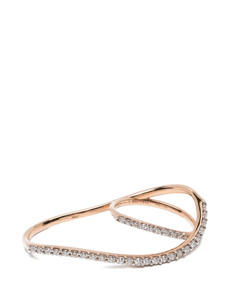  Anapsara Anello Con Diamanti - Rosa 