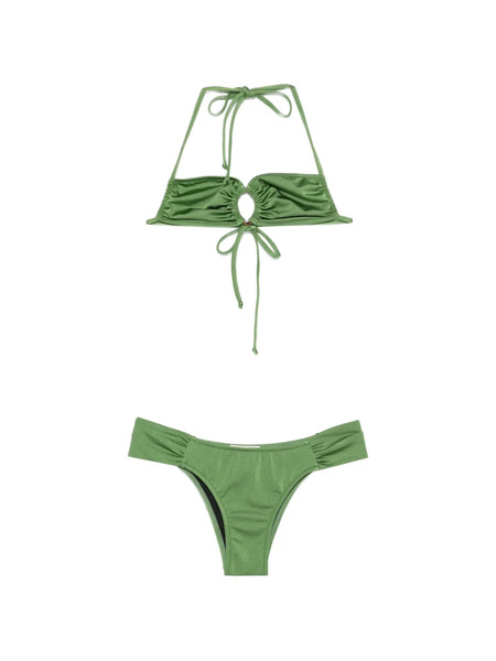  Anjuna Bikini Con Ruches - Verde 
